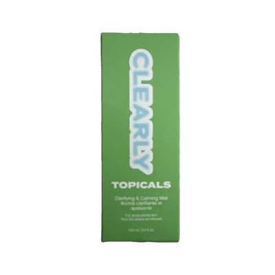 Clearly Topicals Acne Clarifying And Calming Mist. 3.4 Fl Oz ~ New in Box