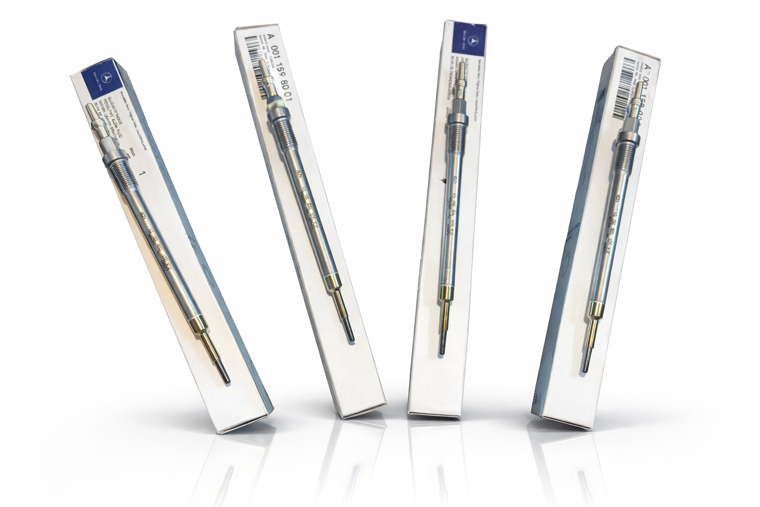 Mercedes W222 W212 S212 E-Class Sprinter W907 W910 Diesel Glow Plugs 4PCS OEM