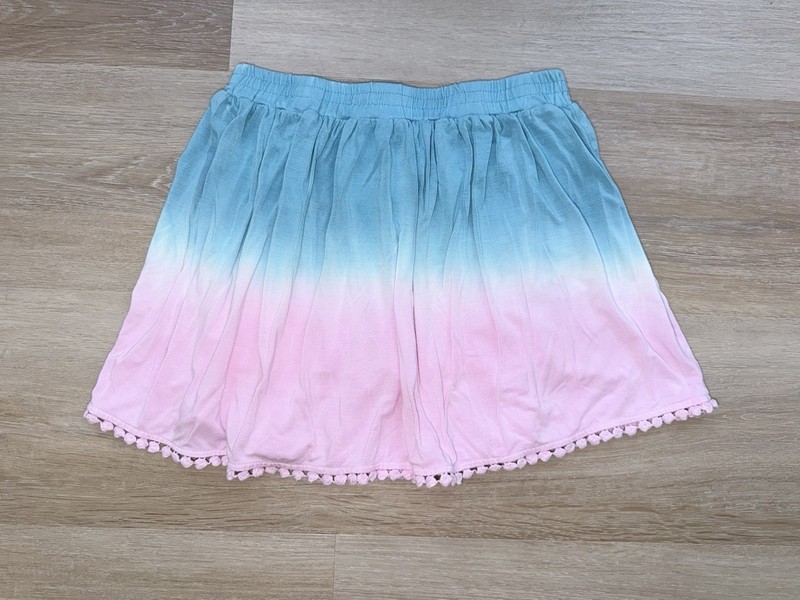 Design History Girls Ombré Crochet Trim Skirt size 6X