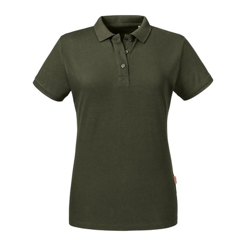 T-shirt Donna AWDis Ecologie In Cotone Biologico, A Cascata, Manica Corta, Girocollo, Nera - Foto 2