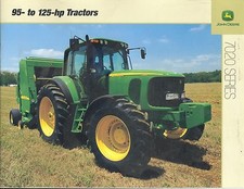 John Deere 7020 Series Tractors 7220 7320 7420 7520 Brochure NEW 2005 DSAA34334