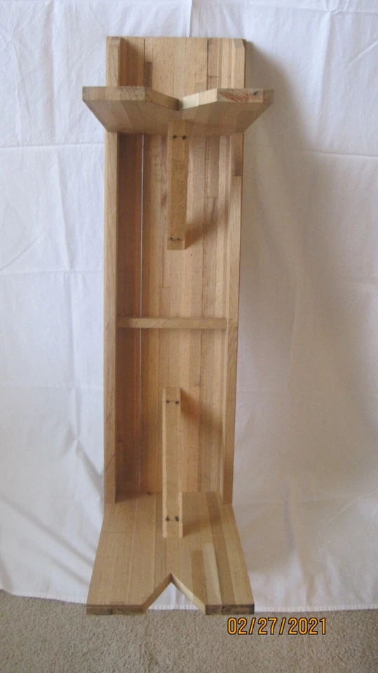 BANCO HECHO A MANO ROBLE MACIZO PARQUE JARDÍN PATIO TERRAZA CAMPING PICNIC CAMPO DE GOLF Foto 4 de 4