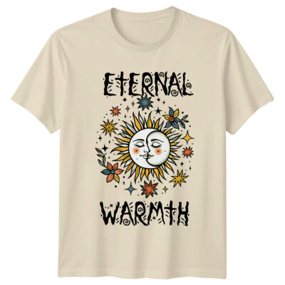 Eternal Warmth Celestial Sun Moon Magic T-Shirt