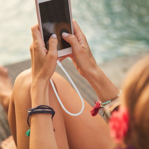 8 Pcs Mobiltelefonschlüsselketten -Federseil Für Stift - Zdjęcie 9 z 12