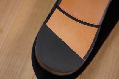Ralph Lauren Purple Label Alonzo Deco Slipper Black Size 8B 