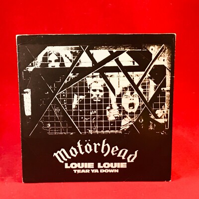 MOTÖRHEAD Louie Louie 1979 UK 7'' vinyl Single original Tear Ya Down LEMMY 45