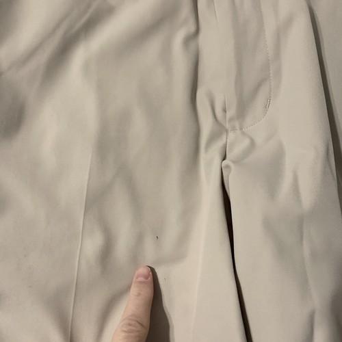 Walter Hagen Pants Men 38x32 Light Khaki Beige Perfect 11 Straight Stretch Golf - Picture 7 of 24