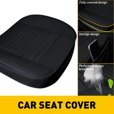 Universal Leather Breathable Car Front Cover Seat Cushion Pad Protector Surround