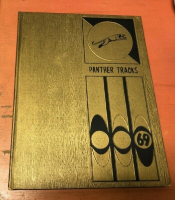 Epps Louisiana Panther Tracks 1969 High School Yearbook Original Grades 1-12