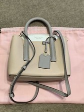 Kate Spade New York Small Crossbody Bag In Nude Brown & Grey Leather