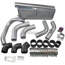 Cxracing Intercooler Piping Kit For 91-00 1st Gen Lexus Sc300 2jz-gena-t Black