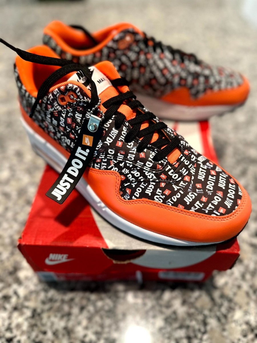 靴 NIKE AIR MAX1 JUST DO IT 29cm Nike Air Max 1 PRM JUST DO IT JDI OFF WHITE Orange Virgil