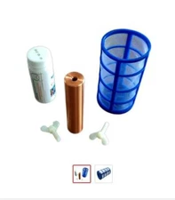 solar pool ionizer replacement copper anode copper test kits basket brush screws