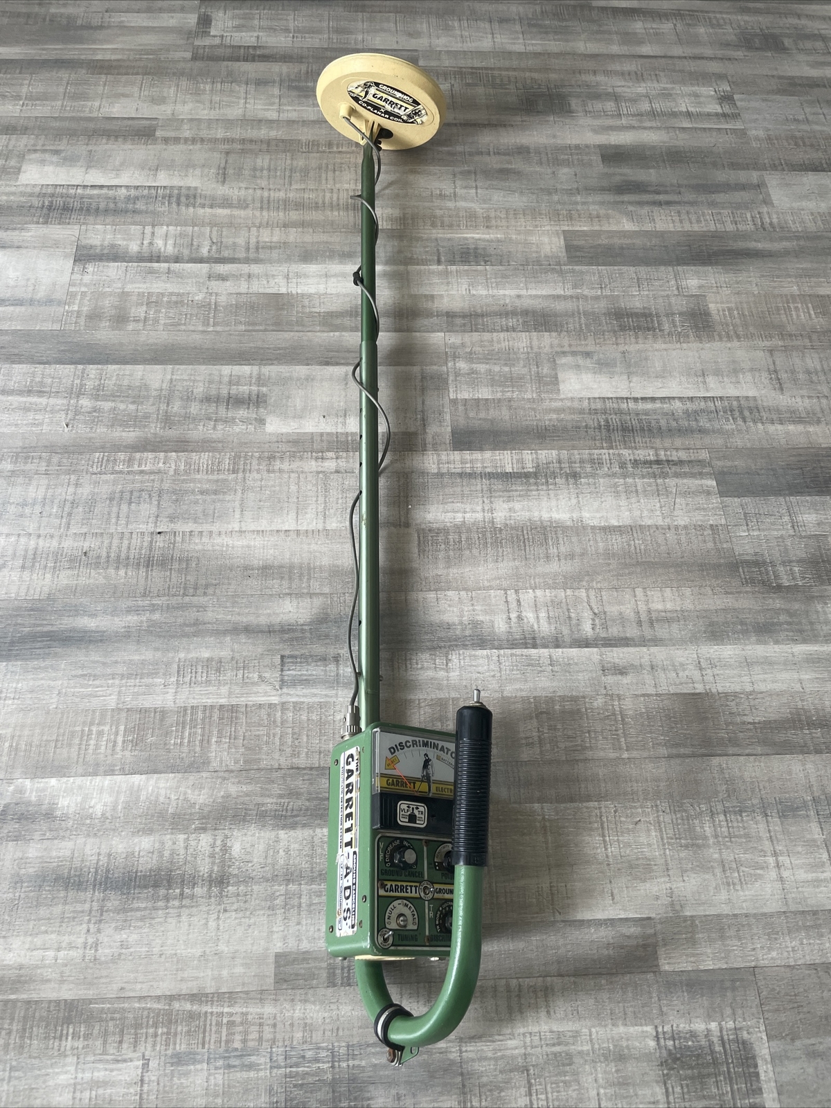 Vintage Garrett Coin Hunter Metal Detector VLF/TR Groundhog READ eBay