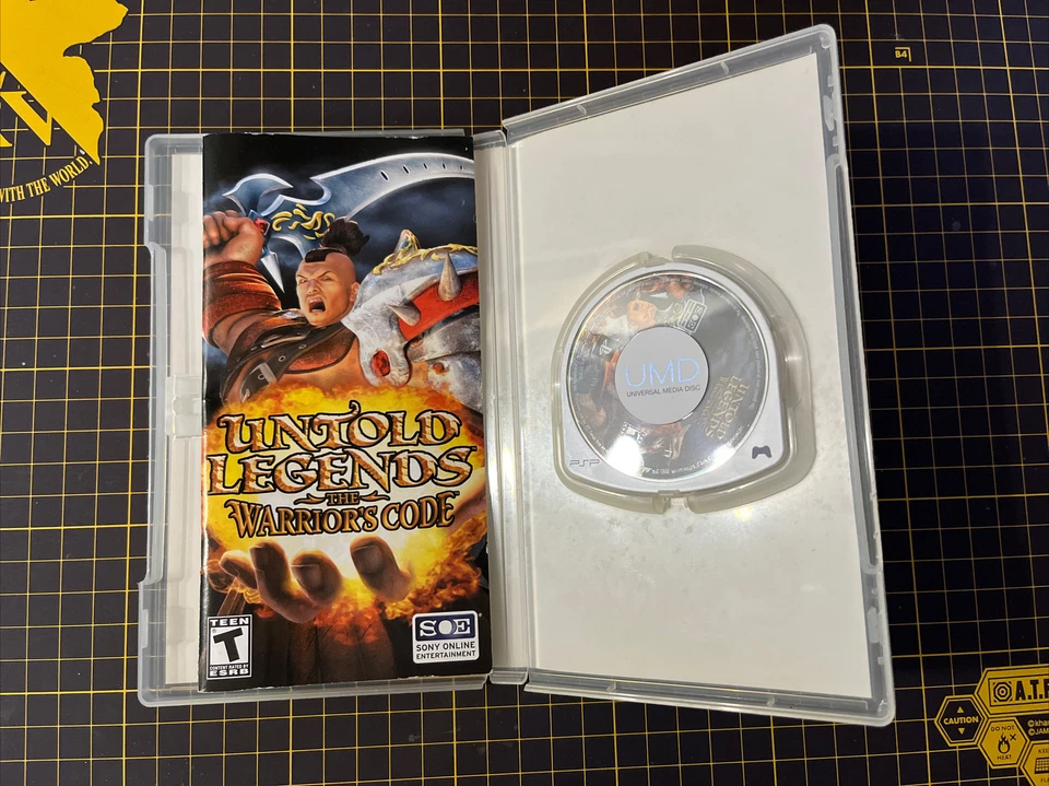Lot 2 Untold Legends: The Warrior's Code & Brotherhood Of The Blade CIB Clean - Image 4 of 4