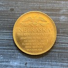 Shell’s States of the Union Coin Game Version 1 Nebraska Brass Token  — photo 3