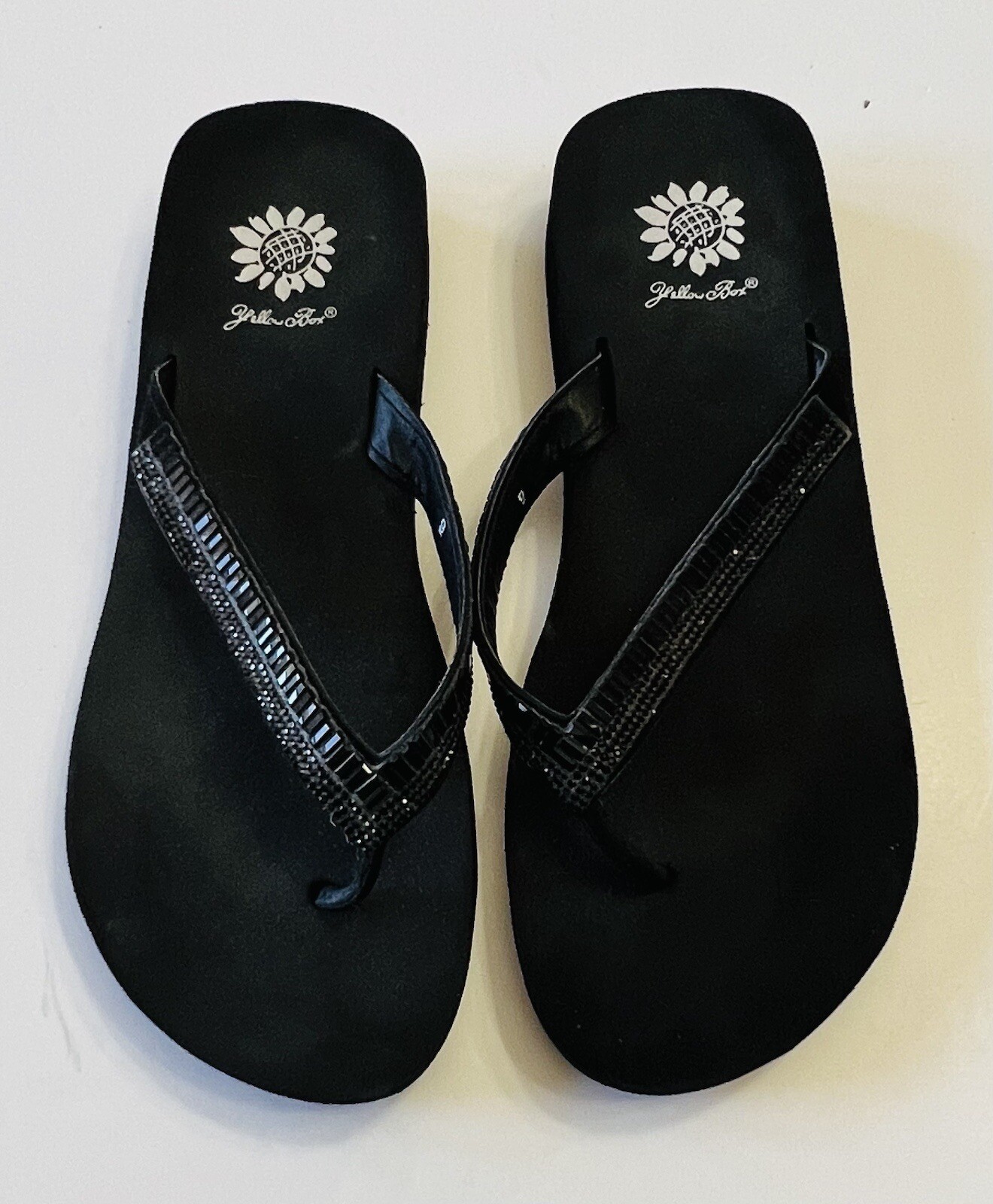 yellow box women's zemily flip flop