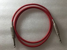 Canare GS-6 Low Noise OFC Guitar/Instrument Cable, RED 4FT (1.2M)