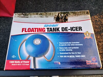 Farm Innovators H-4815 Floating De-Icer- 1500W Free Shipping