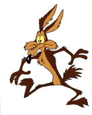 Wile E. Coyote 4 Inch Color Die-Cut Decal Sticker *Free Shipping