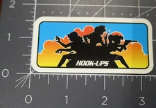HOOK-UPS Skate STICKER Sillhouettes skateboards helmets decal hentai vintage Z