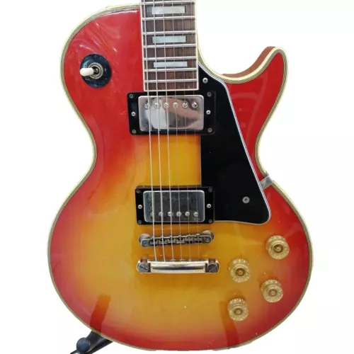 [Greco] Electric Guitar Les Paul Cherry Sunburst EG500C 1981 Vintage From Japan