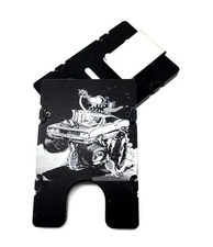 BilletVault Wallet Aluminum RFID protection front pocket Charger Rat Fink