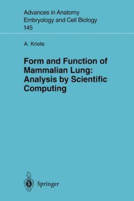 Form and Function of Mammalian Lung : Analysis by Scientific Computing, Paper...