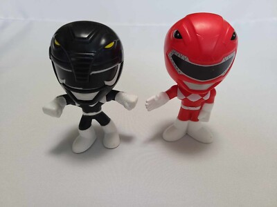 Lot of 2- 2018 Burger King Power Rangers Action Figures