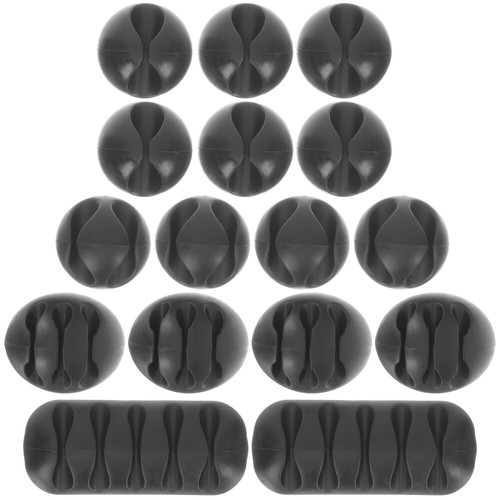 16 Pcs Fastener Kitchen Cord Organizer Self-adhesive Cable Holder - Afbeelding 5 van 12