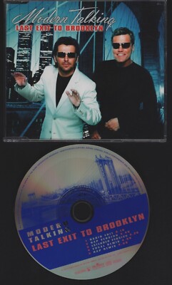 MODERN TALKING - LAST EXIT TO BROOKLYN - 5 TRACK MAXI CD - BMG   2001