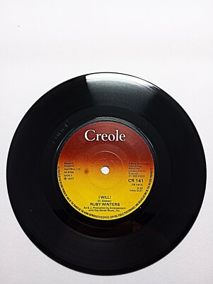 Ruby Winters - I Will! / Bluer days ahead.  7'' Vinyl / Creole Label Near Mint