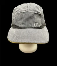New Authentic McDonalds Employee Five Panel Adjustable Hat by Timeless Elements