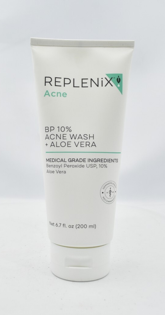 Replenix BP 10% Acne Wash + Aloe Vera 6.7 fl.oz / 200 ml NEW SEALED | eBay