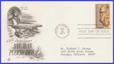 USA3 #1437 ADDR ARTCRAFT FDC   San Juan