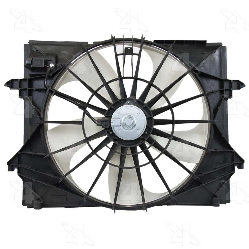 Conjunto de ventilador de refrigeración del motor V6 de 3,7 L para Ram 1500 2011-2012 4 estaciones Foto 3 de 4