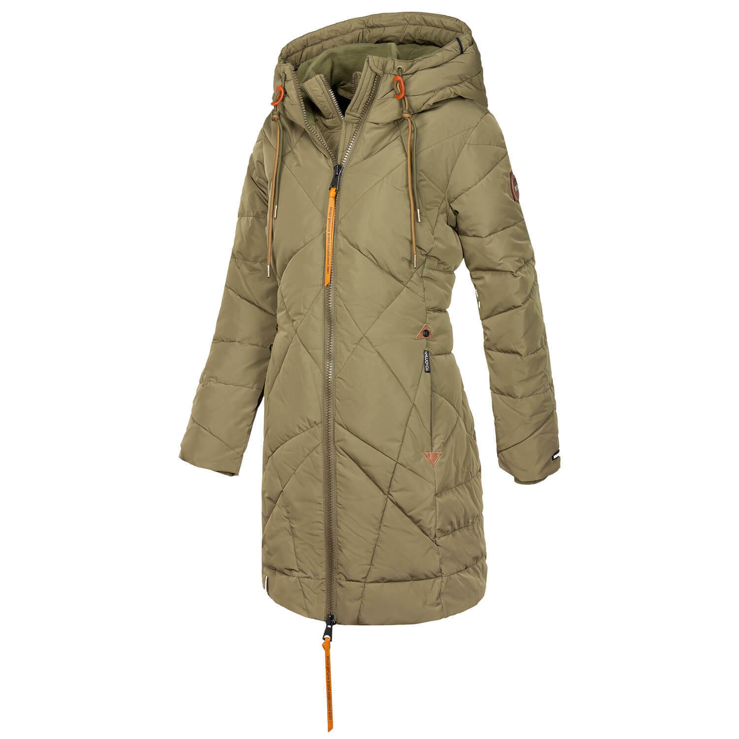 Khujo Damen Winter Stepp Jacke | Parka Stehkragen Mantel mit eBay Kapuze gefüttert