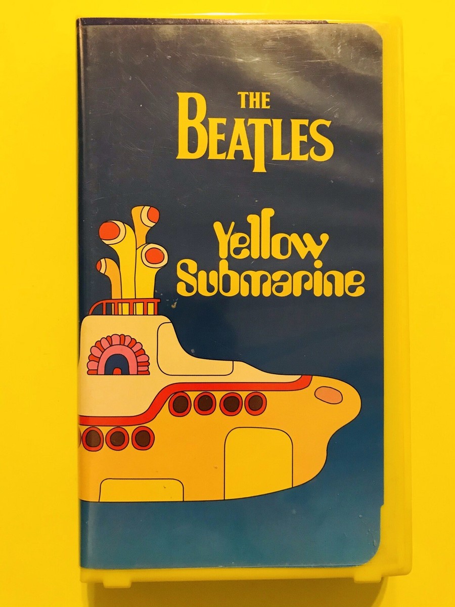 The Beatles Yellow Submarine VHS - not cd lp 27616616036| eBay