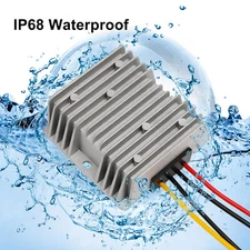 Waterproof DC/DC Converter Regulator 12V Step Up to 13.8V 3A-18A #8
