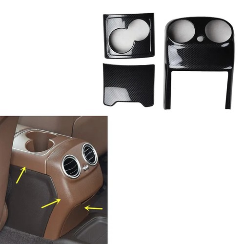 For Mercedes Benz E-Class W213 2016-2022 RHD Plastic Carbon Fiber Style Stickers - Bild 10 von 35