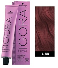 Schwarzkopf Igora Royal Fashion Lights L-88 Red Extra w/Fibrebond Technology