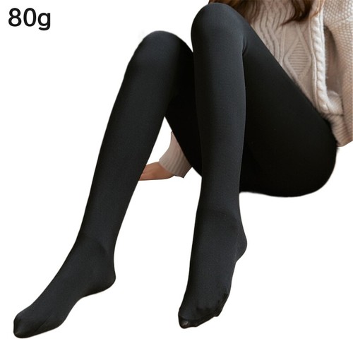 Winter Warm Leggings Women s Thermal Pants Pantyhose Sock Fleece Lined Pants - Picture 2 of 11