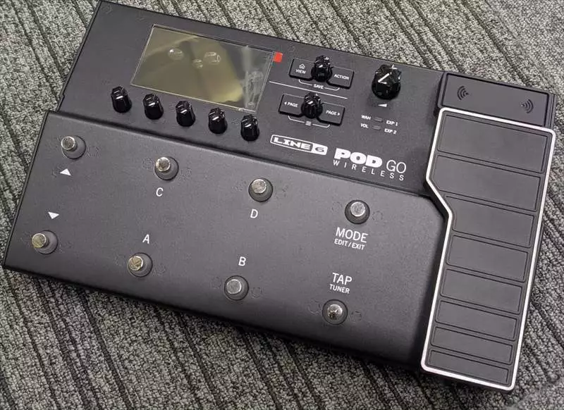 LINE 6 POD Go Wireless guitar effects pedal From Japan