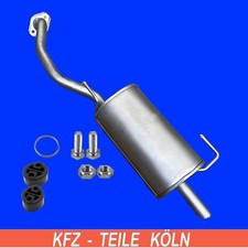 ENDSCHALLDÄMPFER für NISSAN MICRA IV (K13K)  1.2  + Montagesatz