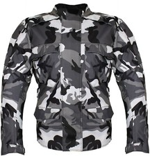 Motorradjacke Biker Jacke Wasserdicht Winddicht Textil Racing Herren Camo Custom