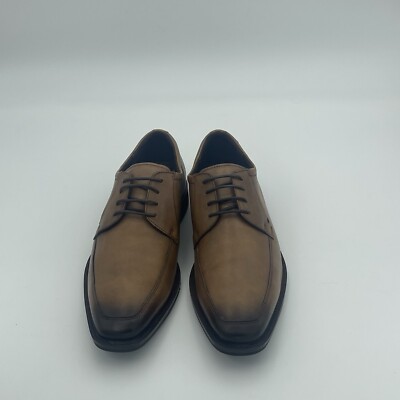ECCO Melbourne  Leather Derby Shoes Amber/Brown Choose SZ 7-MSPR $160-New no box ECCO Melbourne Leather Derby Shoes Amber/Brown Choose SZ 7  main image 3