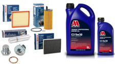 FOR BMW 3 SERIES 320d SPORT F30 11-16 FULL BOSCH SERVICE KIT OIL & FILTERS NEW