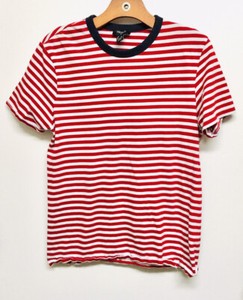 red white striped tee
