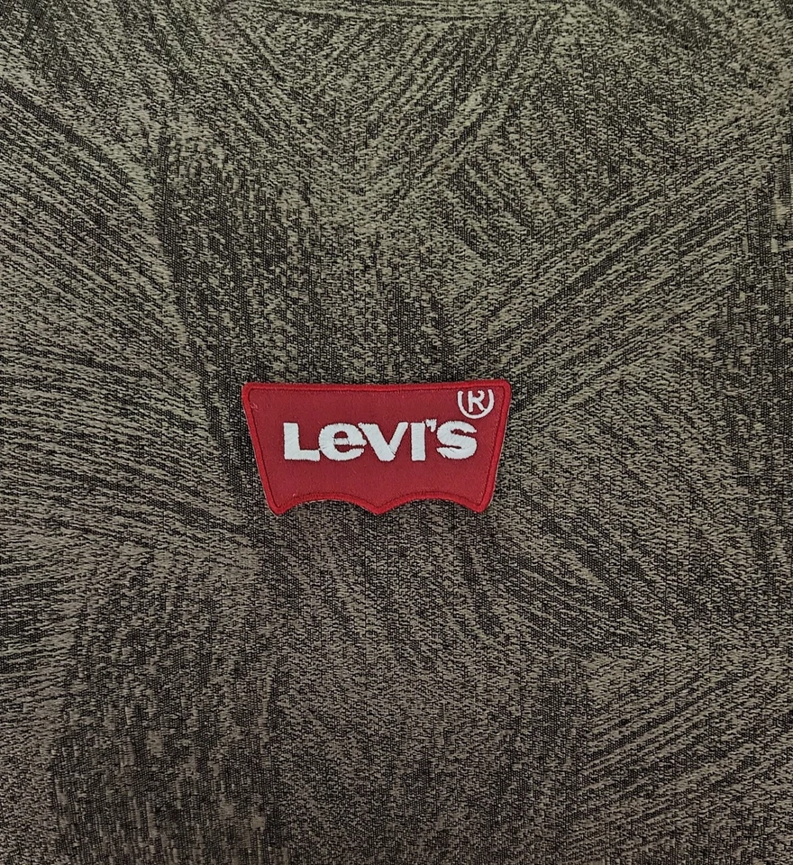 TOPPA PATCH Replica LEVIS LEVI'S RICAMATA TERMOADESIVA O DA CUCIRE 8X4 CM