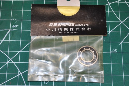 O.S. #22830000 Crankshaft Bearing (R), 21RG, RF, SE, 21VF, 25VF-DF - Picture 2 of 2